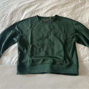 Zella Forest Green Crewneck Sweatshirt